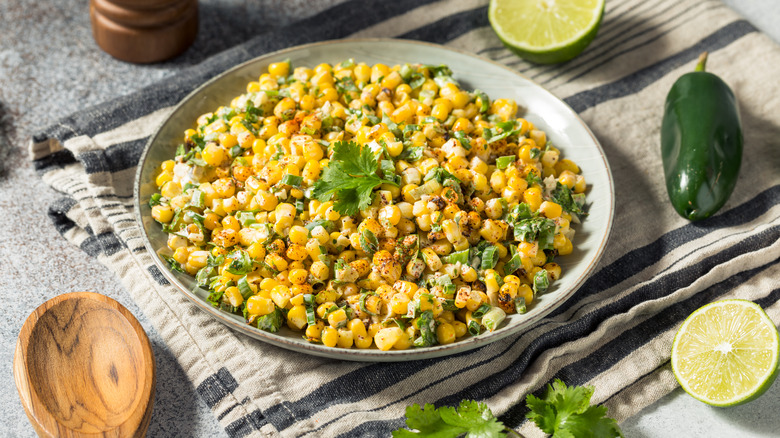 Mexican street corn salad 