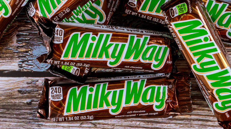 pile of Milky Way bars