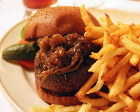 Now, for lunch at Minetta Tavern, the French Dip.
