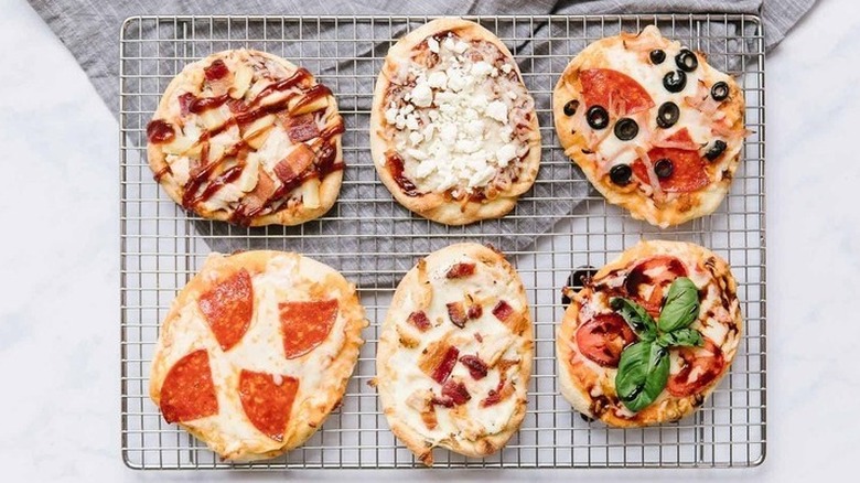 Mini Naan Pizzas