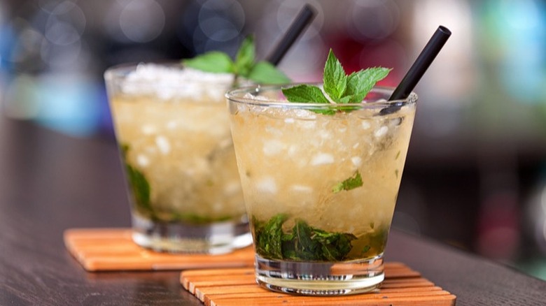 Mint Julep Mocktails