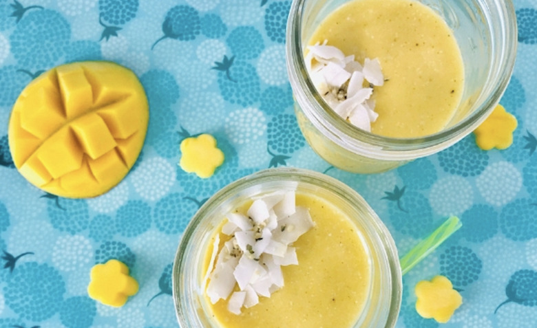Minty Mango Smoothie