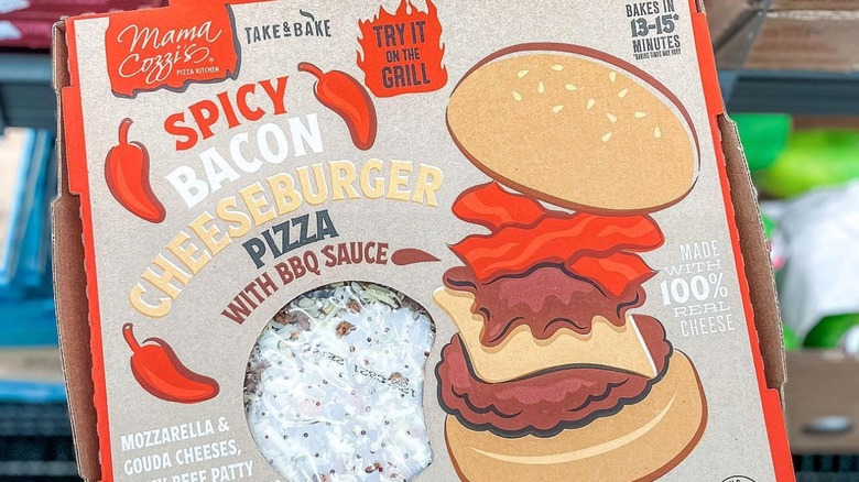 mama cozzi's spicy bacon cheeseburger box