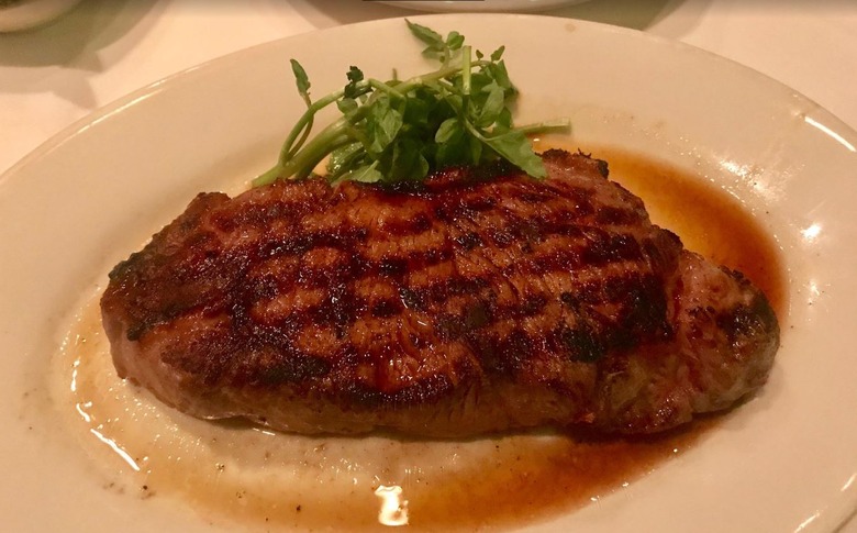 Morton's The Steakhouse New York Strip, steak