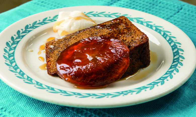 My Mother's Honey Cake with Apple Confit