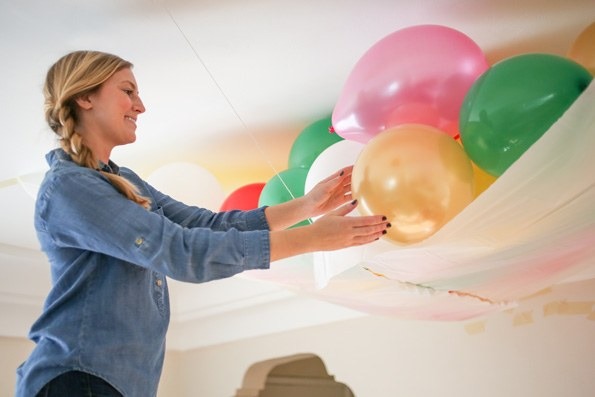 DIY Balloon Drop
