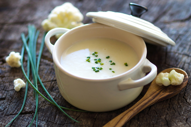 No-Cream Cauliflower Soup recipe - The Daily Meal