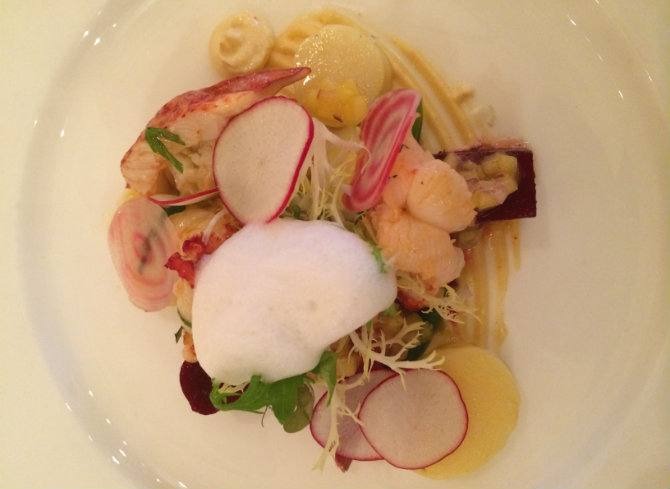 NYCWFF: Lobster and Champagne for Brunch at Gotham Bar and Grill