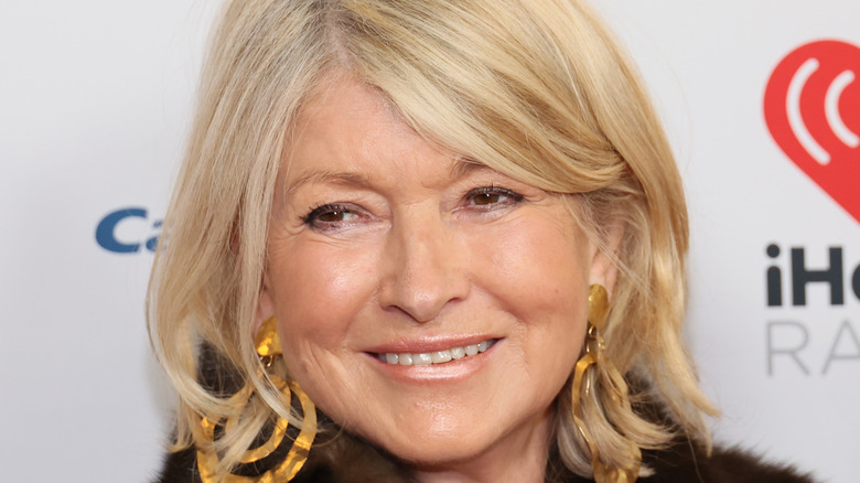 Martha Stewart smiling