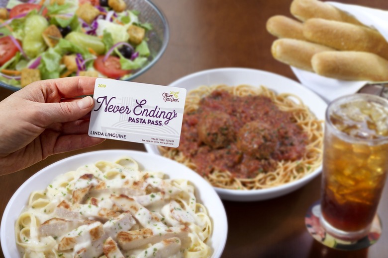 olive garden pasta pass