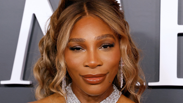 Serena Williams smiling