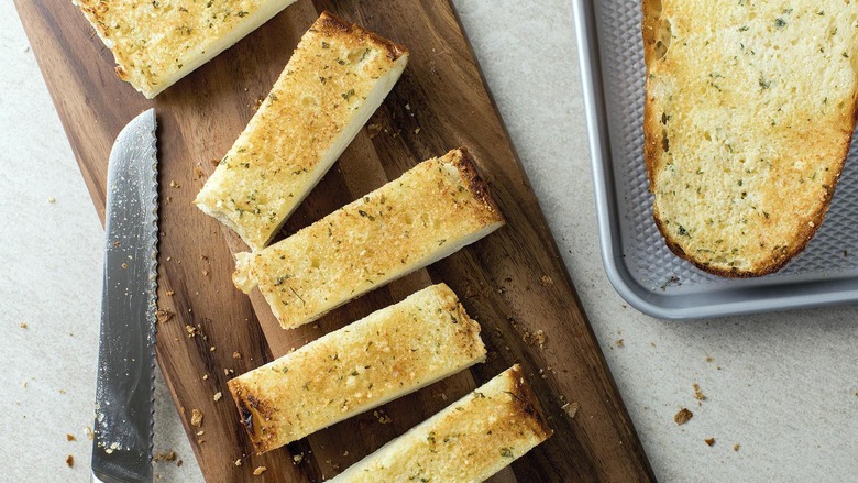 Onion garlic bread