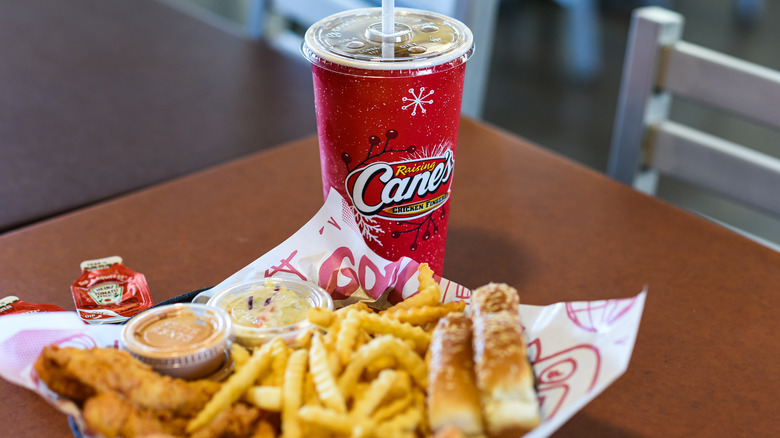 Raising Cane's meal