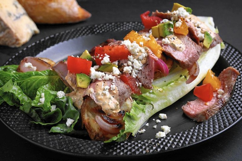 Grilled Steak and Potato Salad