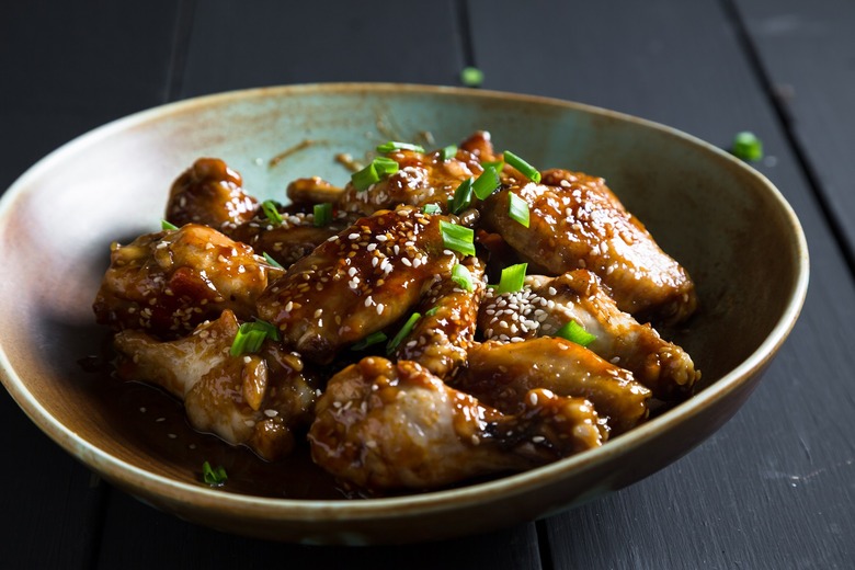 Chicken Wings With a Honey-Teriyaki Glaze
