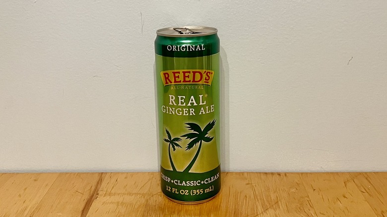 A can of Reed's Real ginger ale