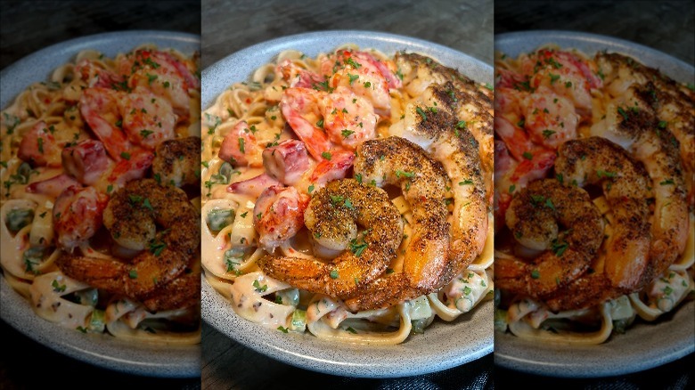 shrimp lobster pasta