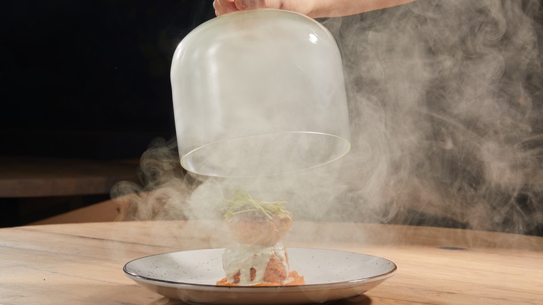 Smoke-filled dome removal