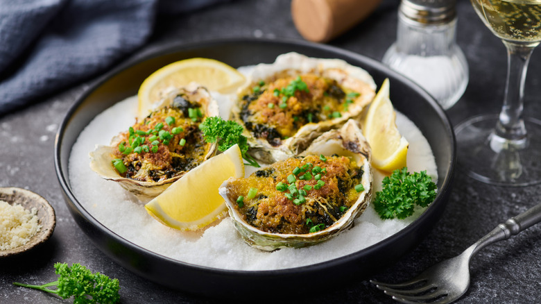 Oysters Rockefeller