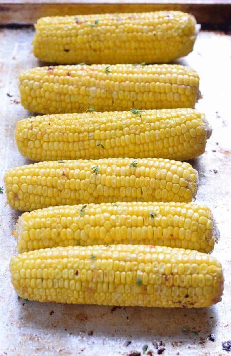 Oven-Roasted Corn