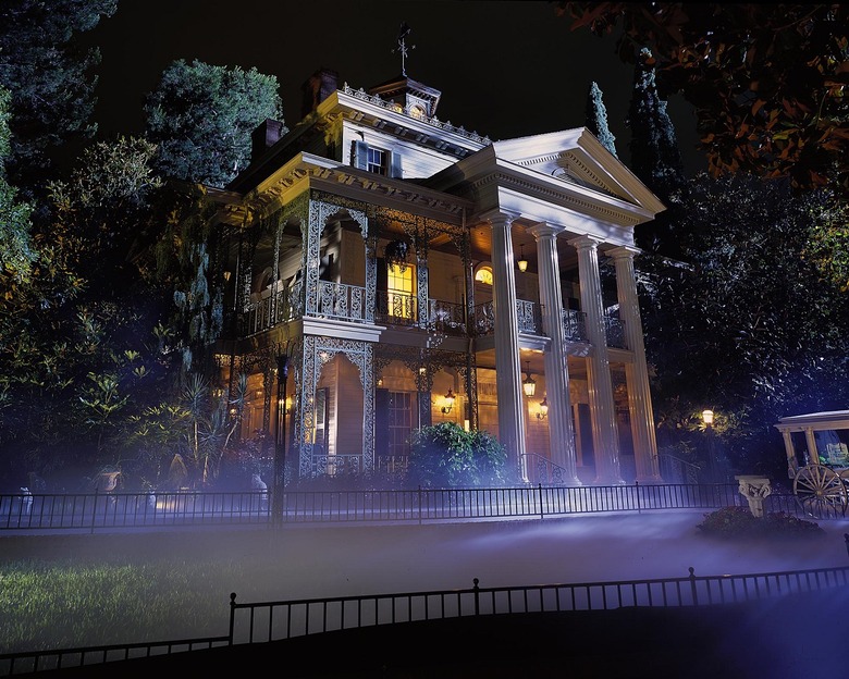 The Haunted Mansion is illusion after illusion