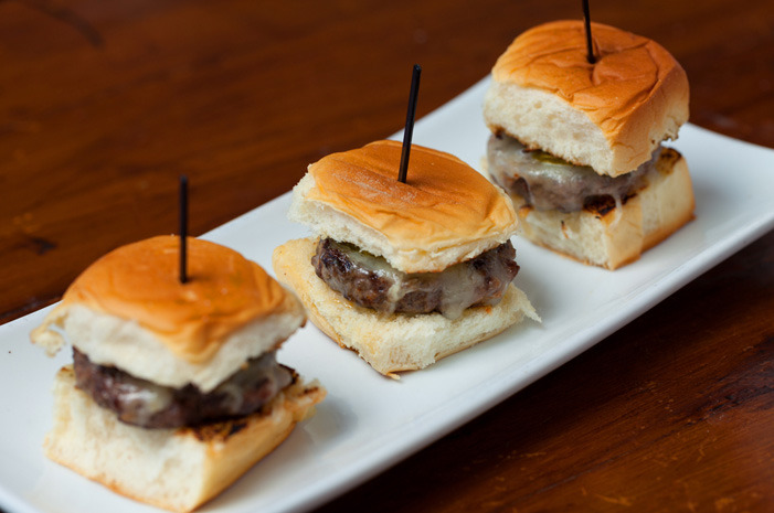 Bacon Cheese Burger Sliders