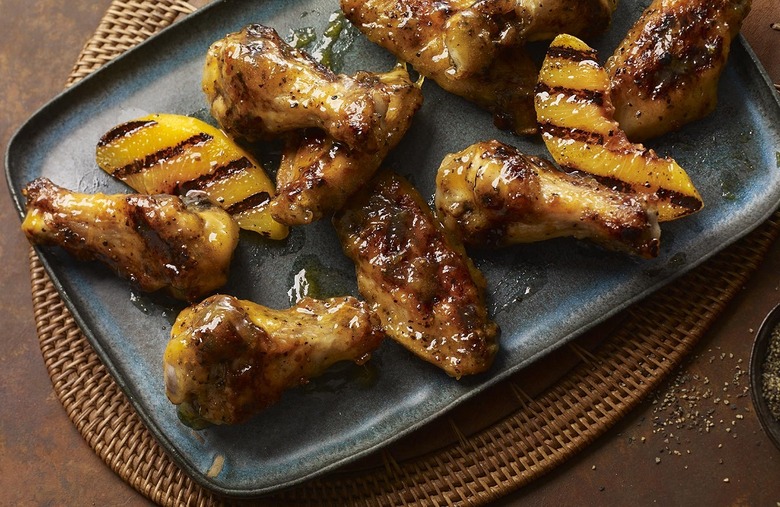 Peach Pepper Wings