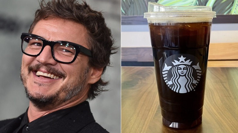 large cup of dark coffee