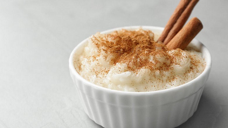 Rice pudding cinnamon