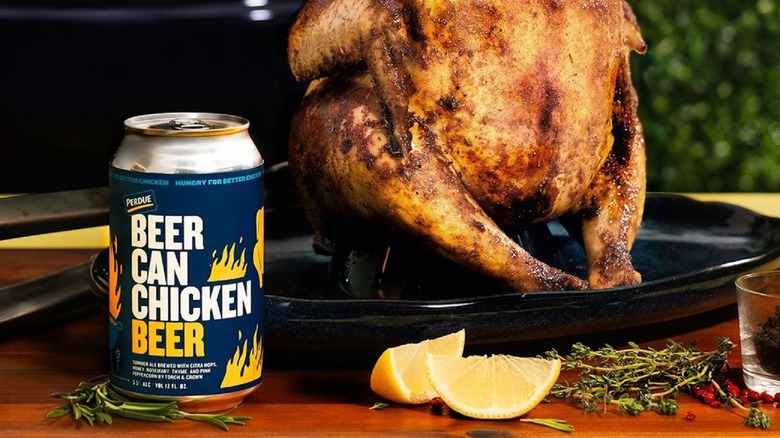 Perdue chicken with new beer