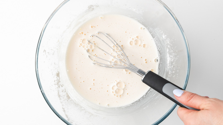 batter in bowl 