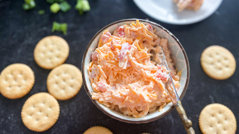 pimento cheese in bowl