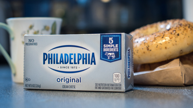 Philadelphia cream cheese