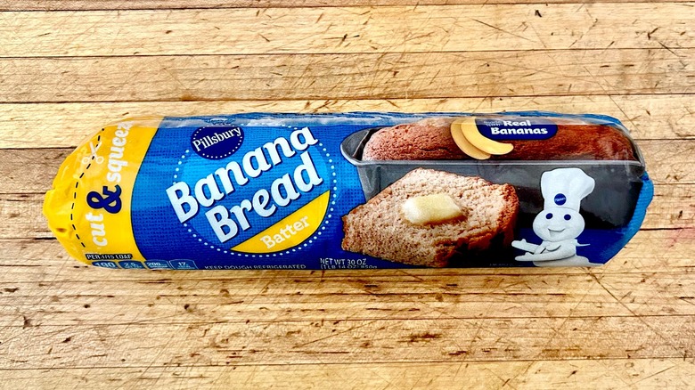 Pillsbury banana bread batter