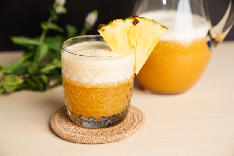Pineapple, Ginger and Bourbon Chiller