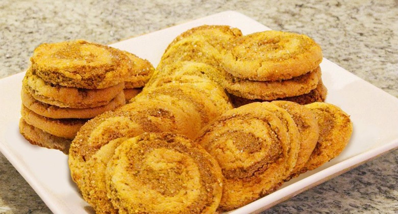 Pistachio Pinwheel Cookies