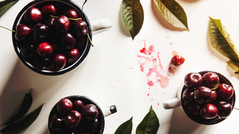 Bowls of cherries