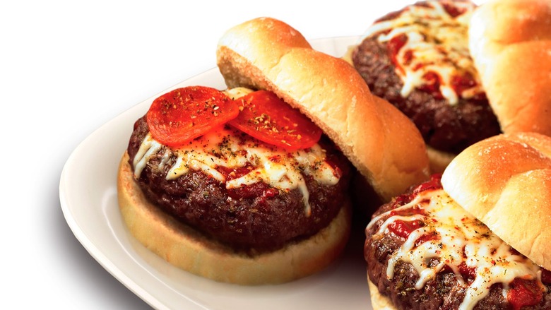 Pizza Slider Burgers