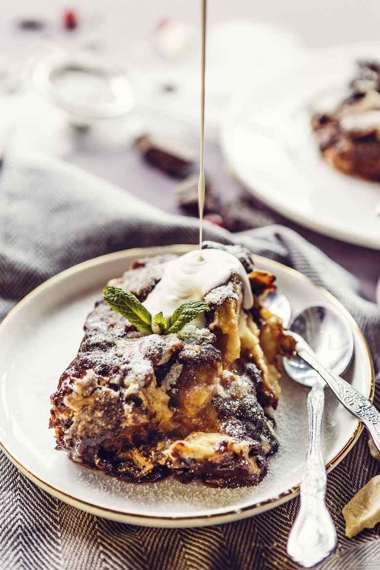 Plum Nut Bread Pudding recipe - The Daily Meal