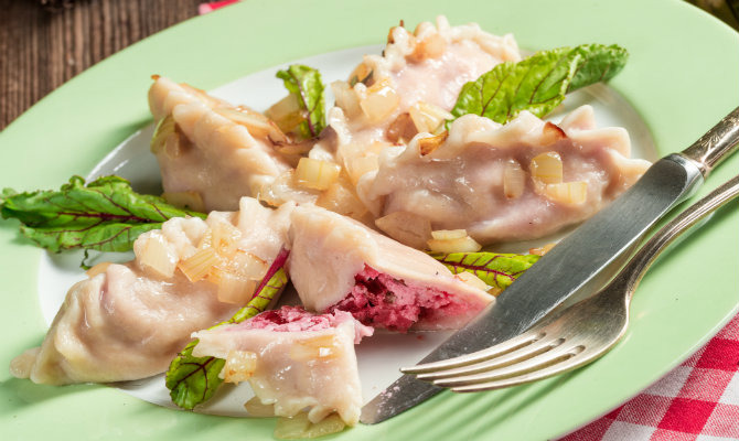 Pomegranate-Apple Dumplings Recipe