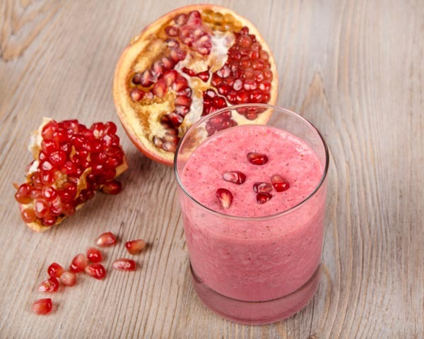 Pomegranate Crunch Smoothie
