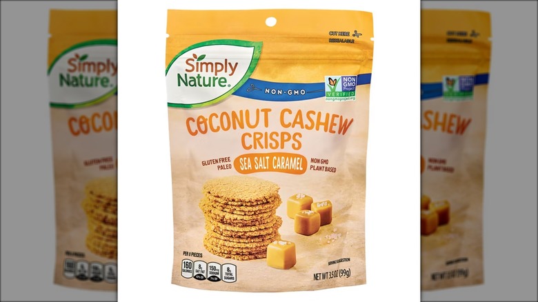 Aldi's coconut cashew crisps