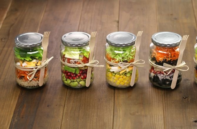 mason jar salad