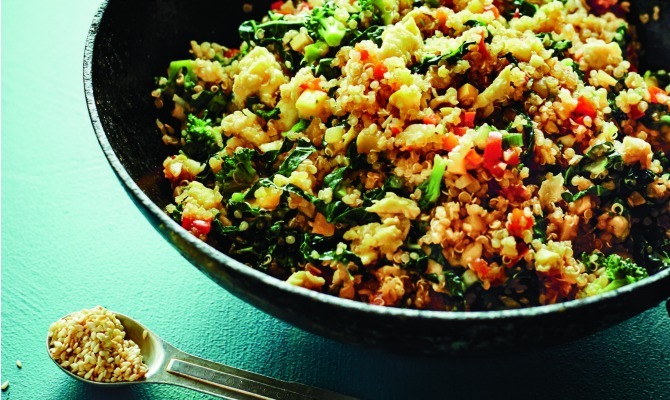 Quinoa Fried 'Rice'
