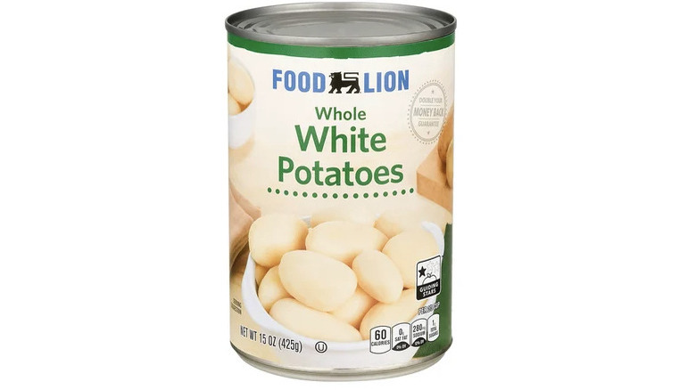 Food Lion canned potatoes