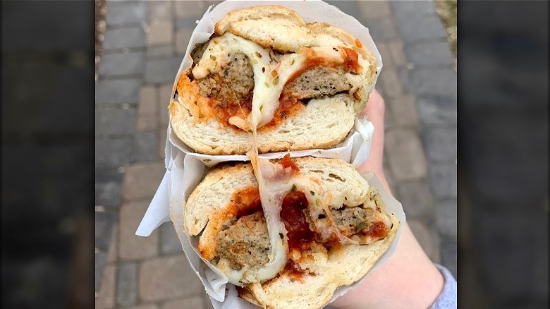 Potbelly meatball sub