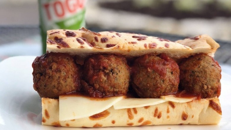 Togo's meatball sub