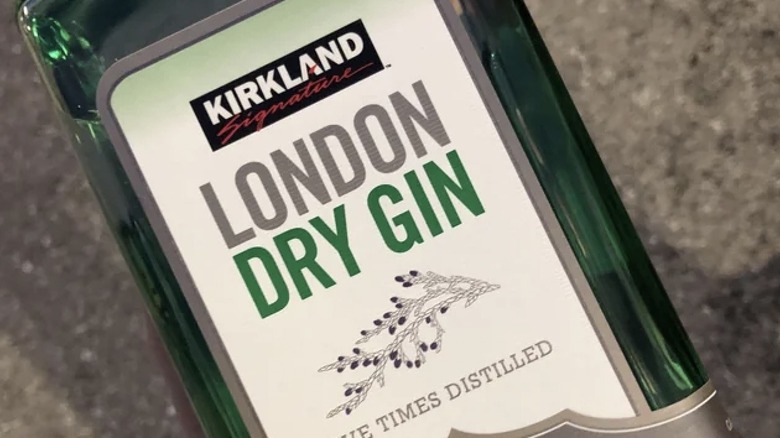  Kirkland Signature London Dry Gin Label 