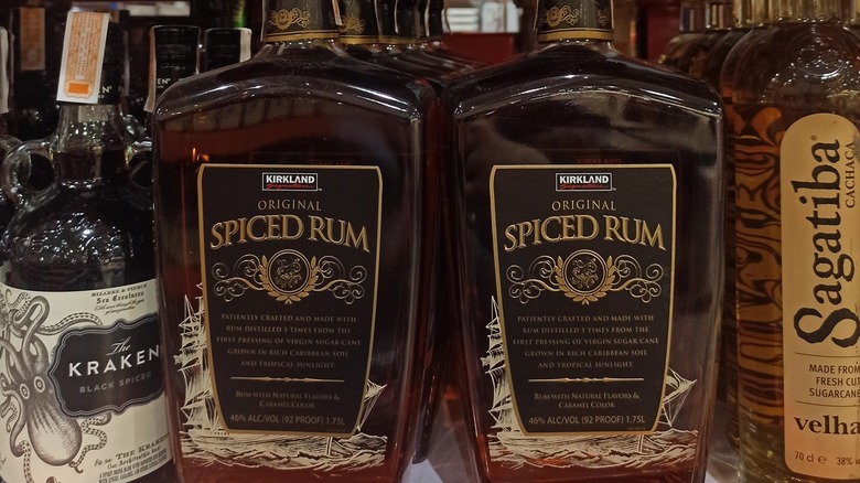 Kirkland Signature Spiced Rum Bottles 