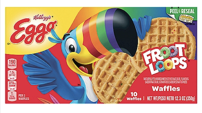 Froot Loops Waffles